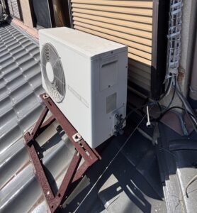 愛知県豊田市EB様_エアコン更新工事_Before外機