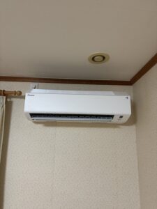 【施工事例】ルームエアコン更新工事｜名古屋市港区 K様邸（戸建て）