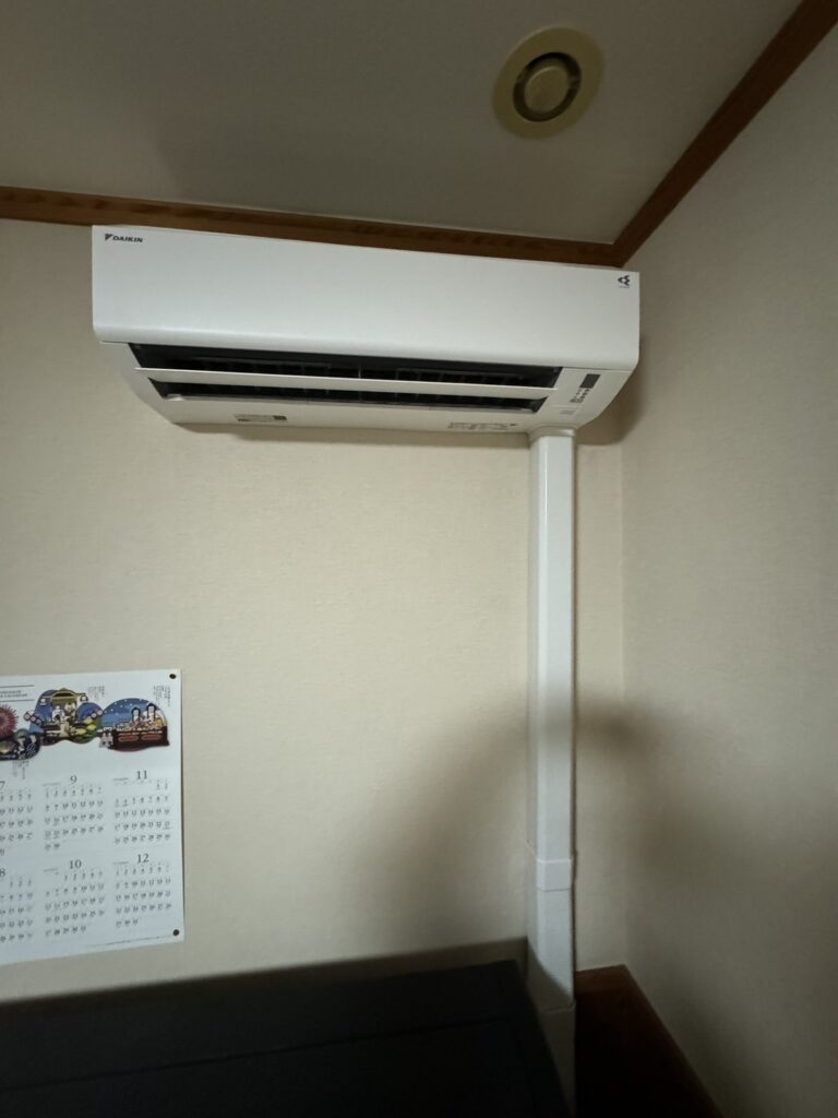 【施工事例】ルームエアコン更新工事｜名古屋市北区 F様邸（戸建て）