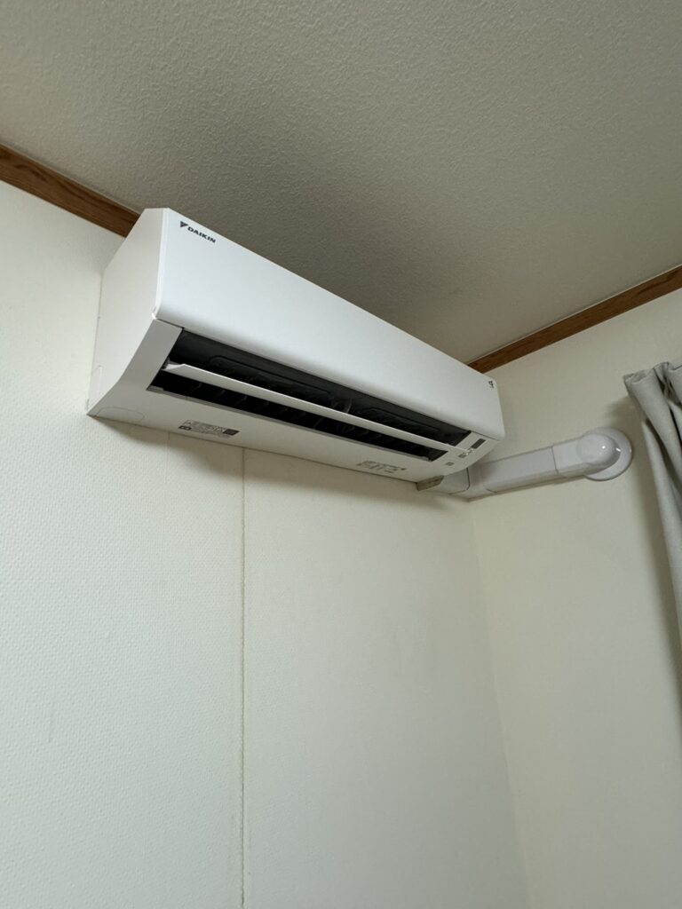 【施工事例】ルームエアコン更新工事｜名古屋市中村区 H様邸（戸建て）